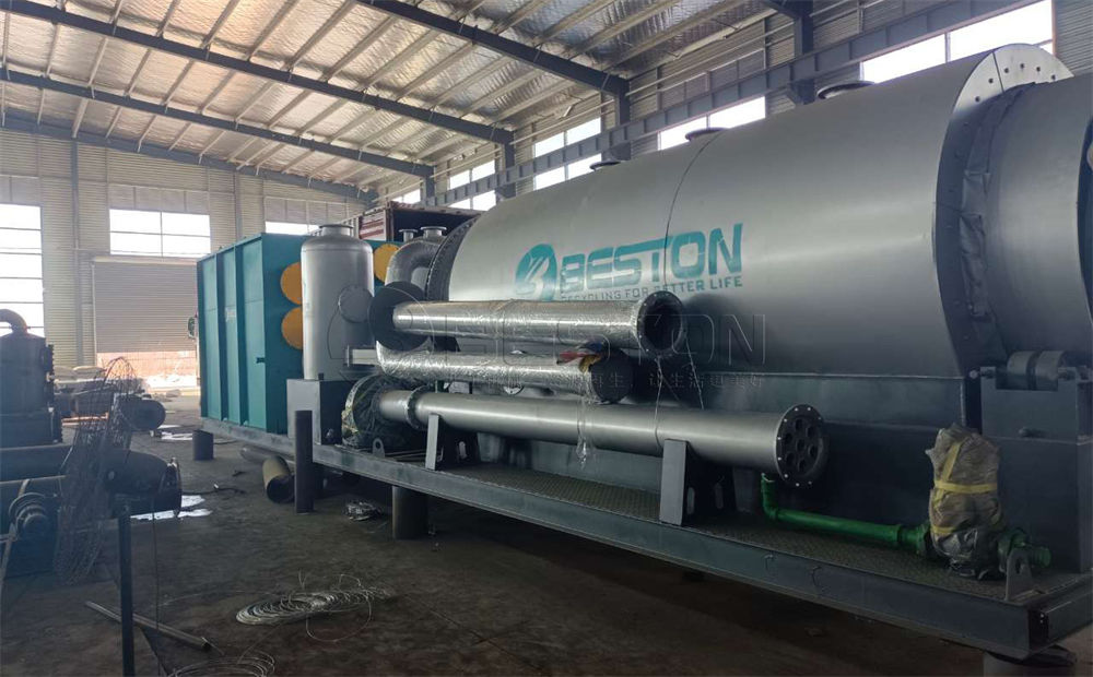 印尼廢輪胎煉油設備