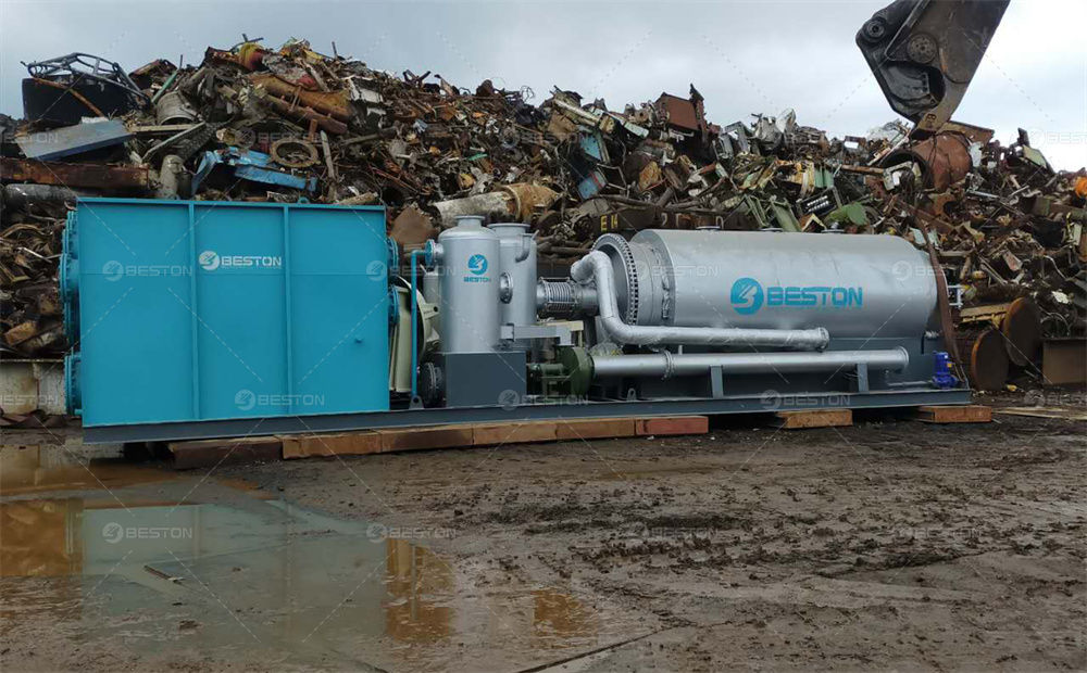 日本BLJ-3廢輪胎煉油設(shè)備安裝