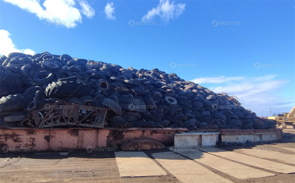 日本BLJ-3廢輪胎煉油設(shè)備運(yùn)行