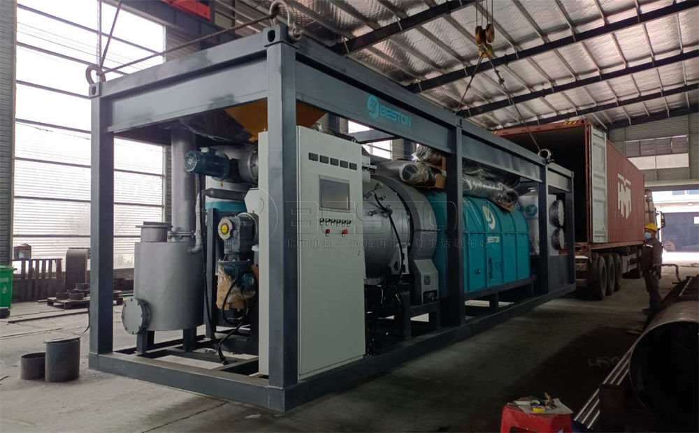 印度BST-05pro木屑炭化項(xiàng)目第2張